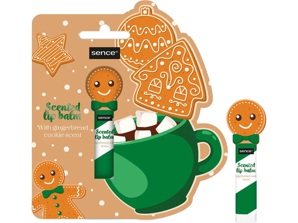 Coffret Casa de Gengibre - Batom Hidratante e Bomba de Banho