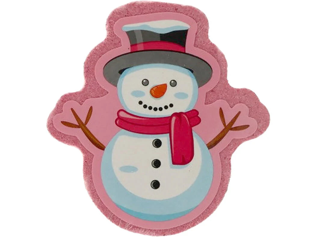 Coffret Boneco de Neve - Batom Hidratante e Bomba de Banho