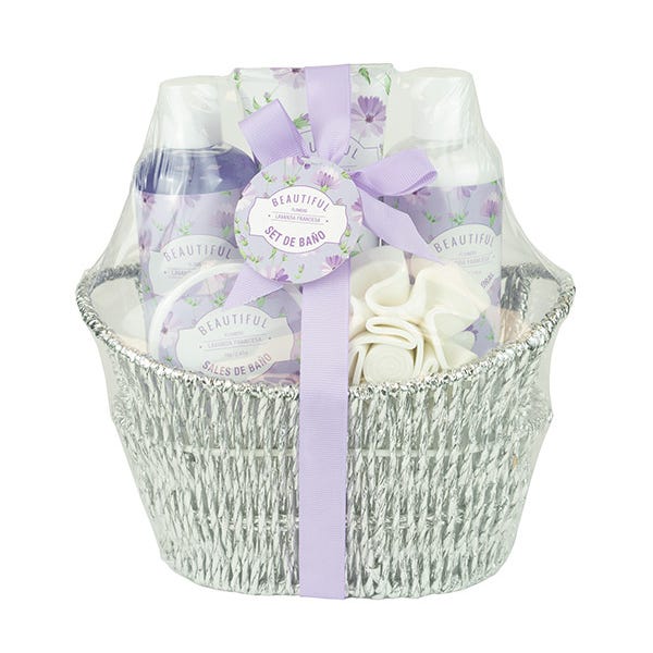 Coffret de Banho - Cesto Lavanda