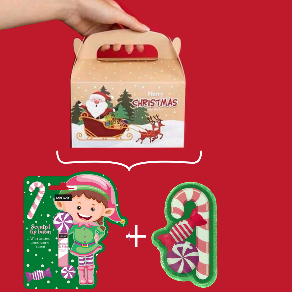 Coffret Elfo - Batom Hidratante e Bomba de Banho